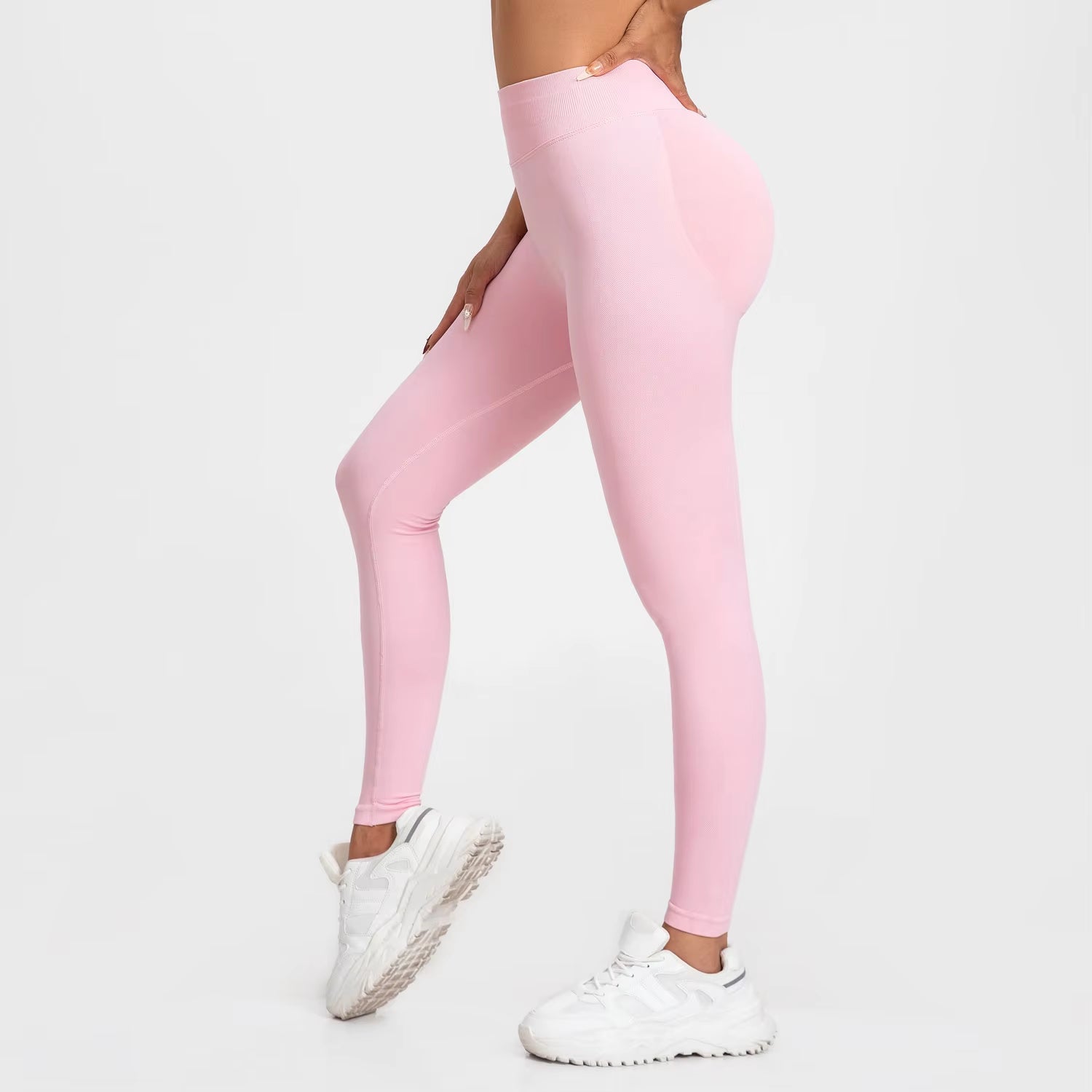 Impact Leggings Woman Yoga Seamless Sports Pants Tummy Control Squat Proof Gym Fitness Workout Scrunch Butt Tights