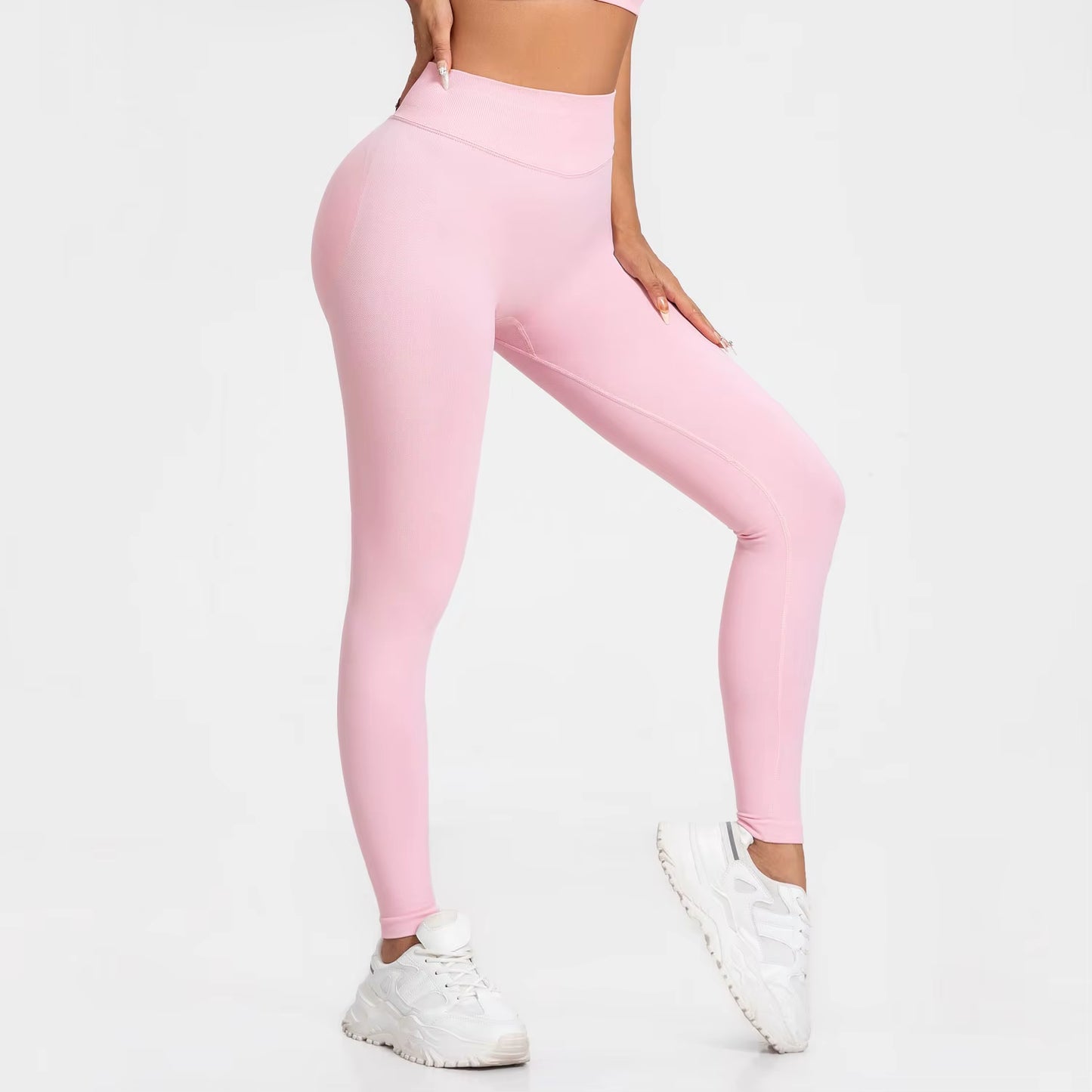 Impact Leggings Woman Yoga Seamless Sports Pants Tummy Control Squat Proof Gym Fitness Workout Scrunch Butt Tights